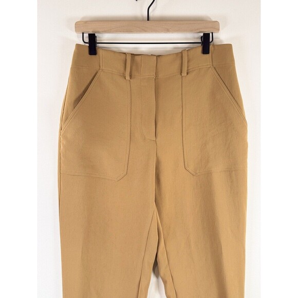 VERONICA BEARD Pants Brown Manisha Utilitarian Joggers Safari Trouser Size 6 - Picture 8 of 12